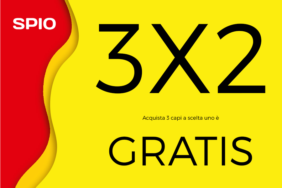 Promozione 3×2 del mese di Maggio