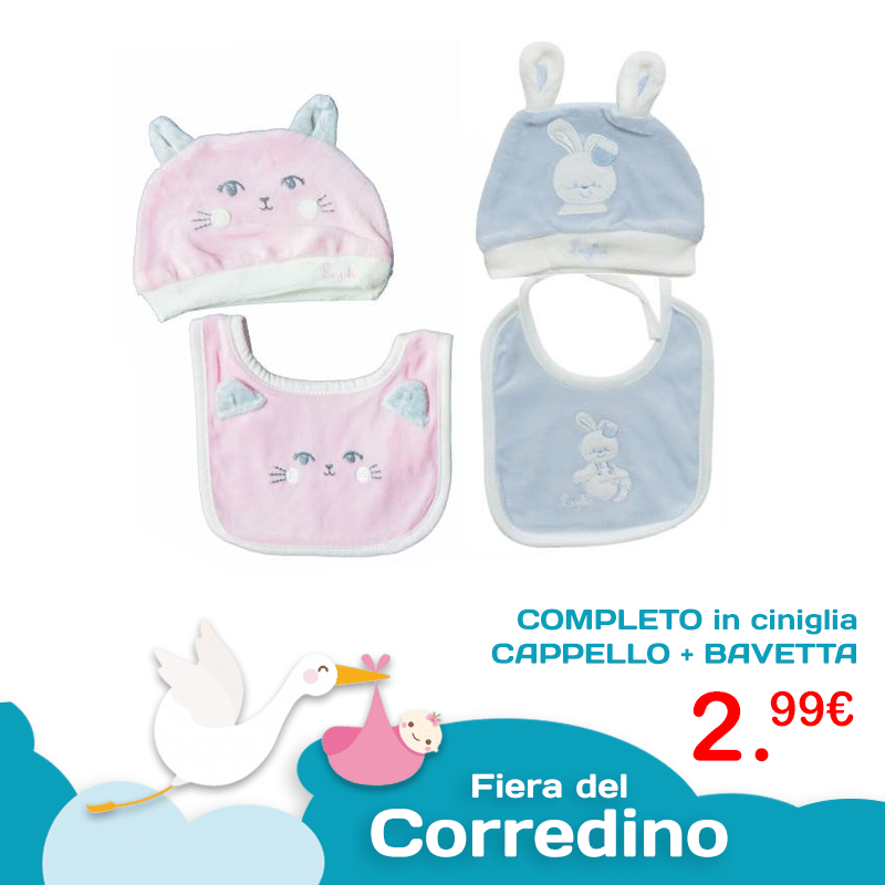 Chicco Cappellino In Ciniglia Per Neonati E Bambini - Morbido E Caldo, Taglia Unica