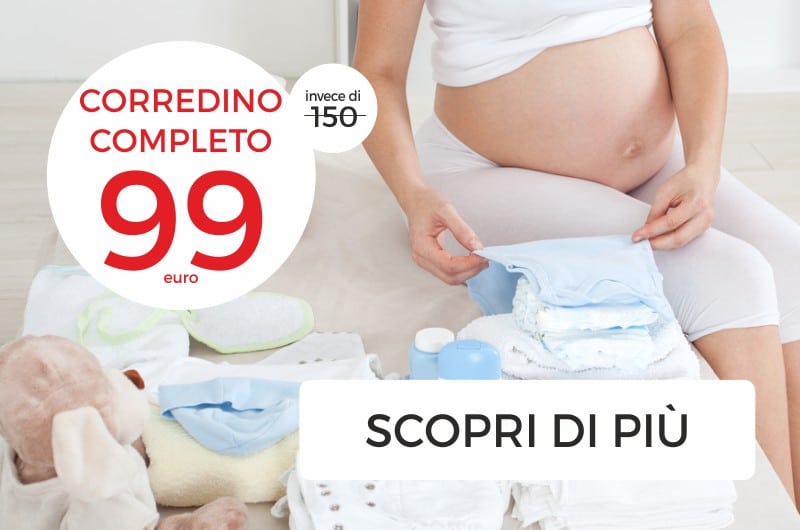 Corredino neonato in promo a 99€