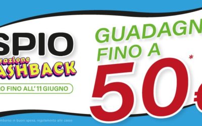 Arriva il CashBack mySPIO Card!