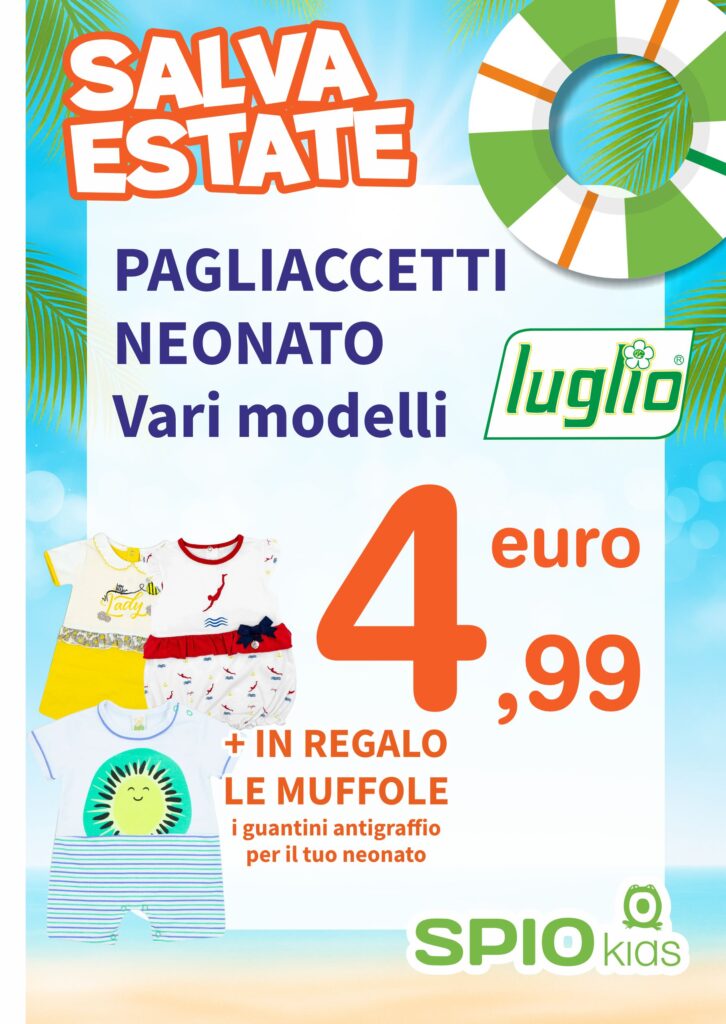 Offerte e Promozioni 3 Pagliaccetti Neonato + Muffole