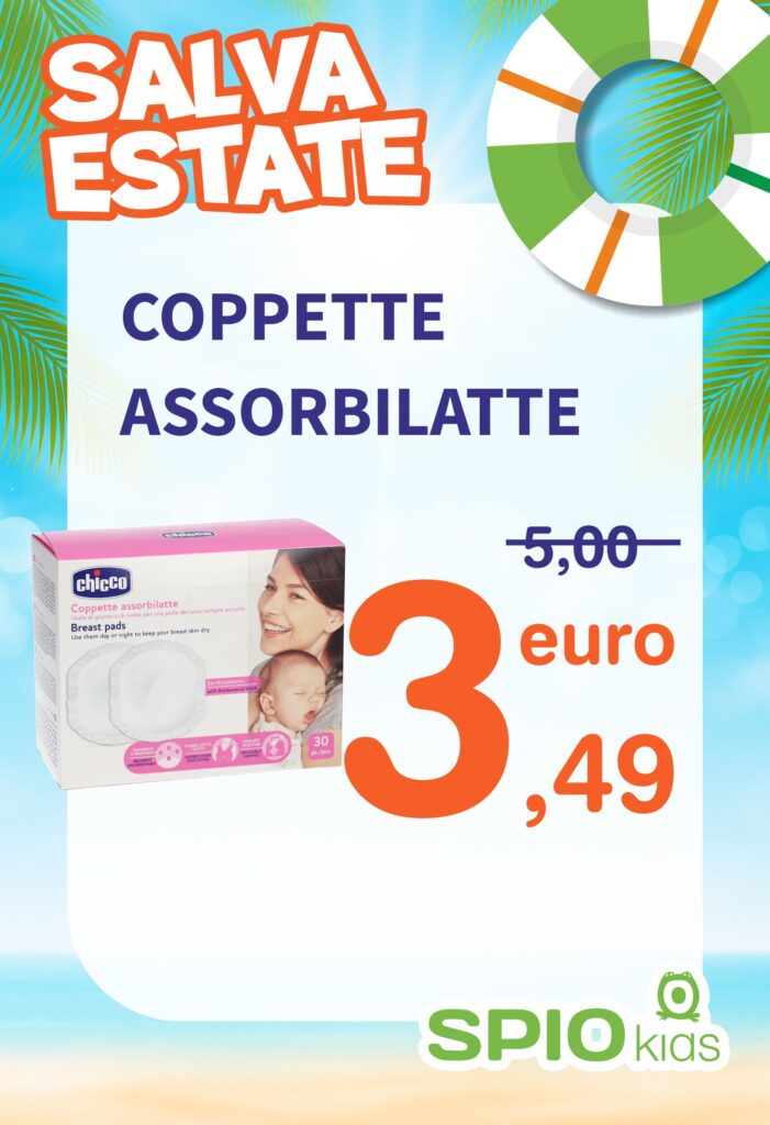 Offerte e Promozioni 5 Coppette Assorbilatte Chicco