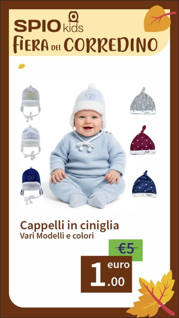 Cappellini in Ciniglia Luglio