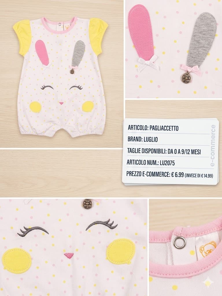 Pagliaccetto Neonato LUGLIO