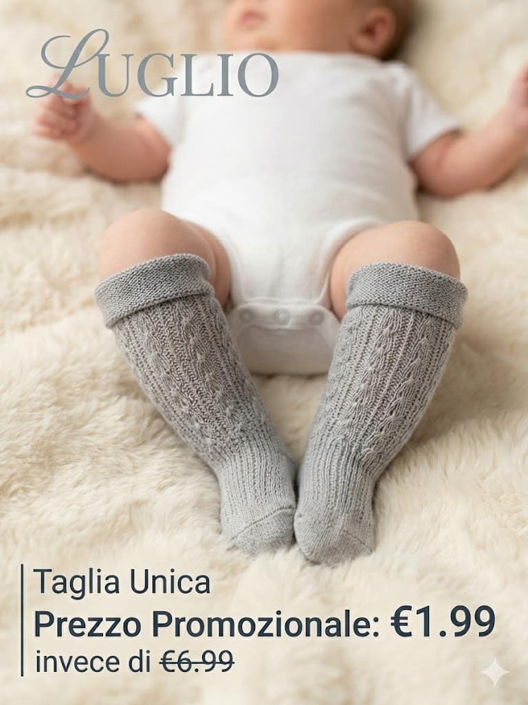 Calzini in cotone per neonato