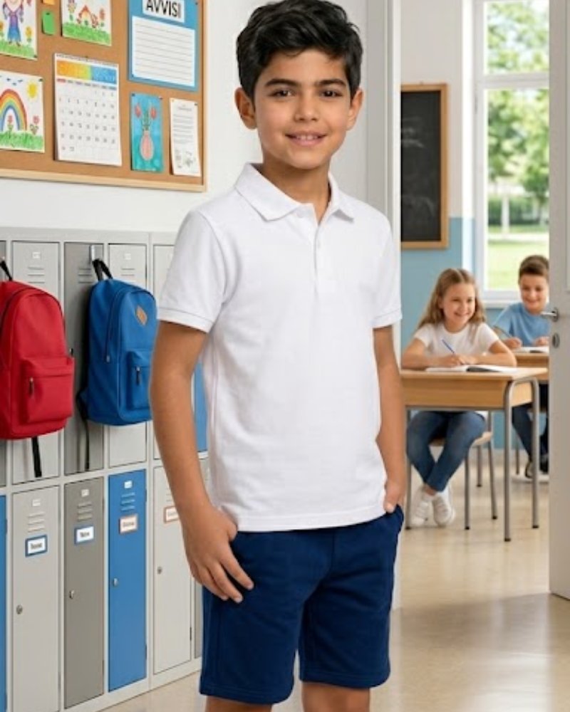 Bermuda Blu per Scuola